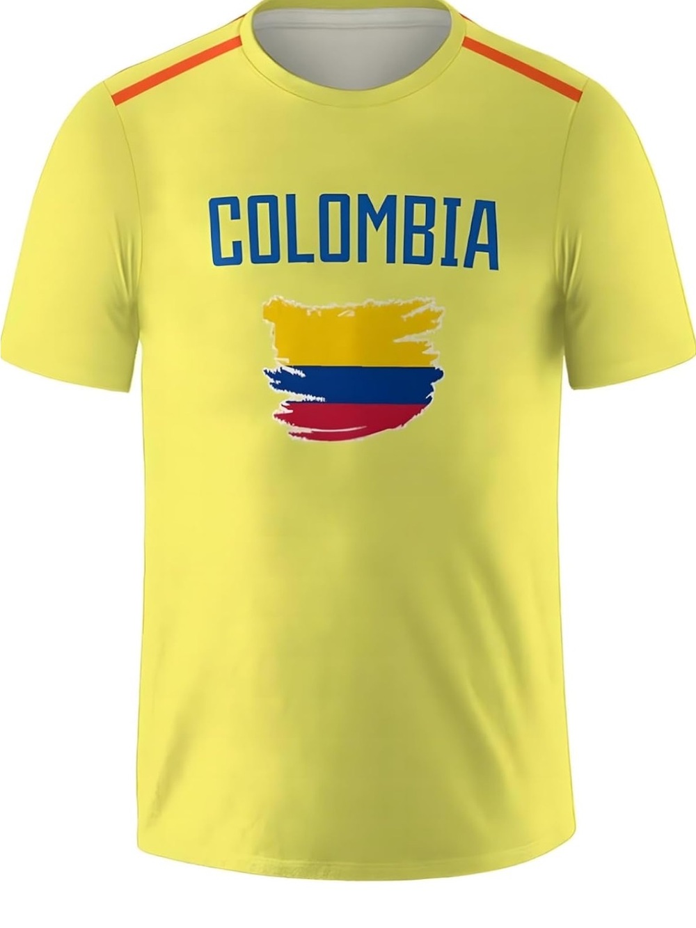 Colombia Yellow Graphic Tee